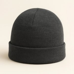 Unisex Soft Cotton Beanie Solid Color Skull Cap for Winter